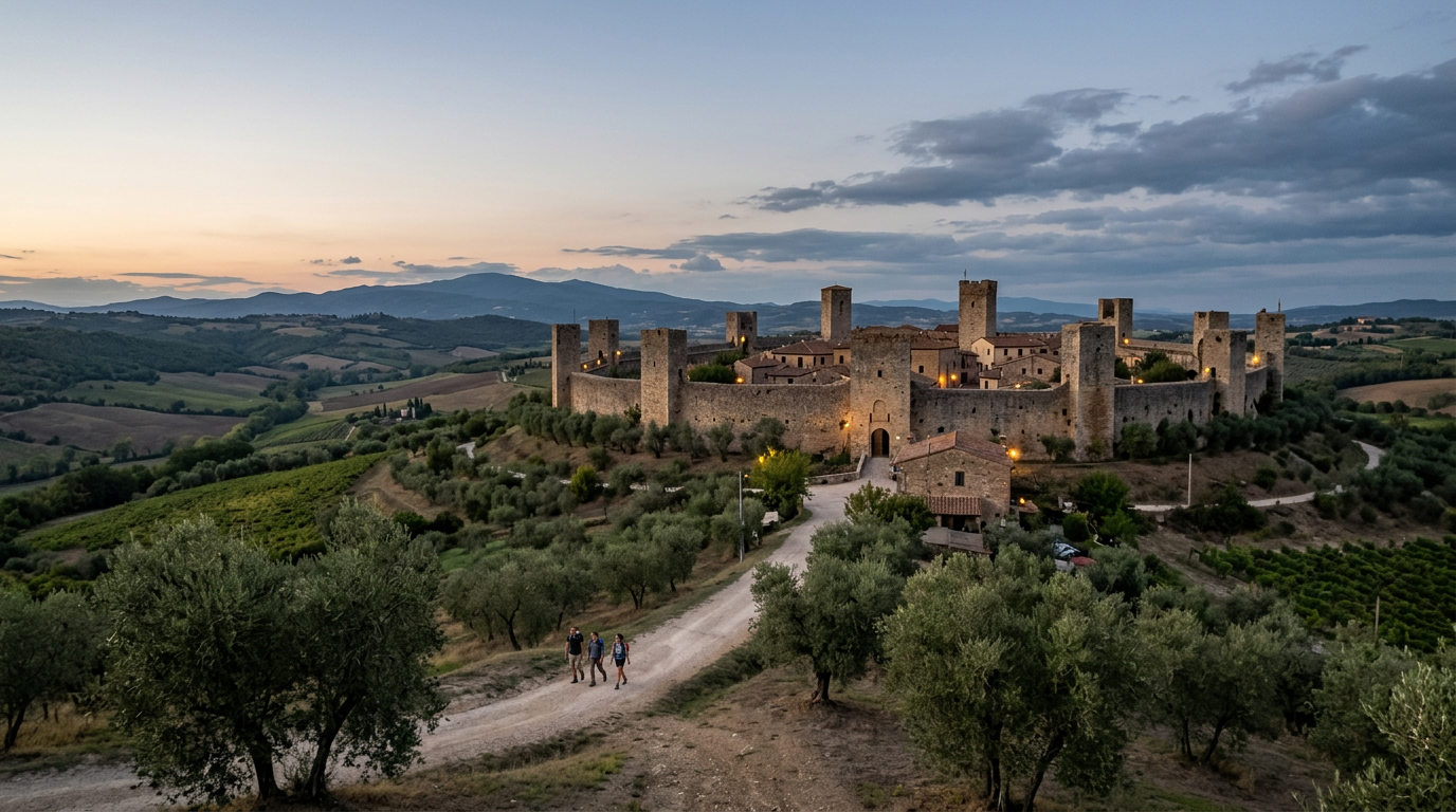Monteriggioni: il borgo medievale più fotografato della Toscana