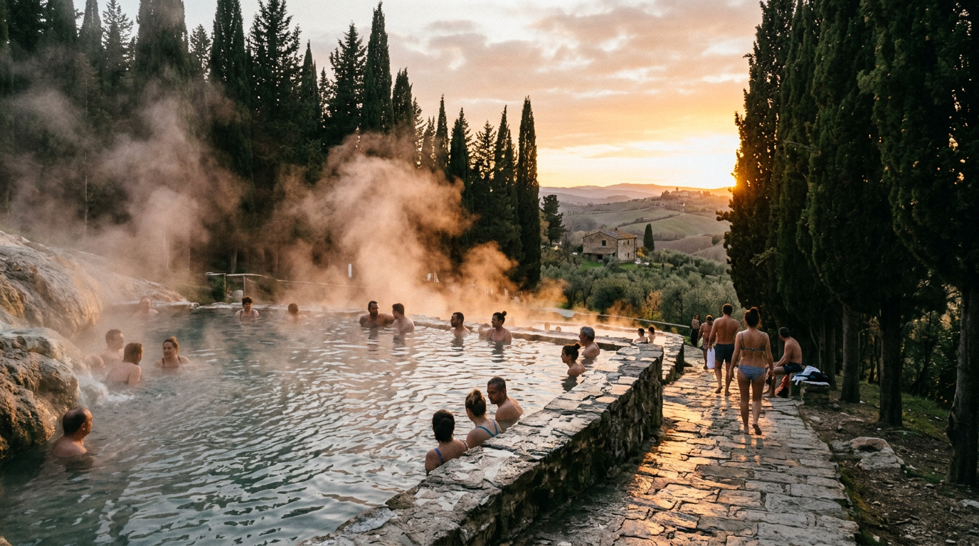 Weekend termale in Toscana: itinerario di 2 giorni